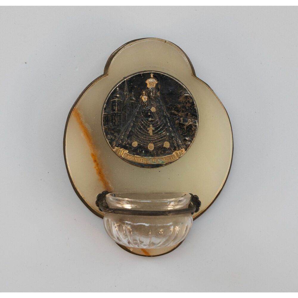 Vintage‎ European Holy Water Basin Religious Wall Font Antique Style 3.5x2.75